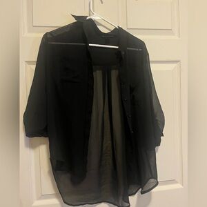 Victoria's Secret Black Blouse